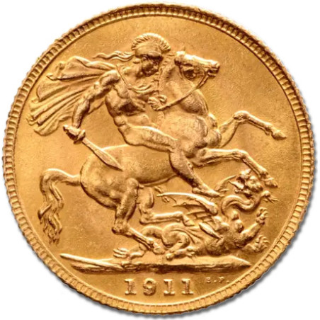 Złota Moneta 1 Suweren 1871-1887 r.