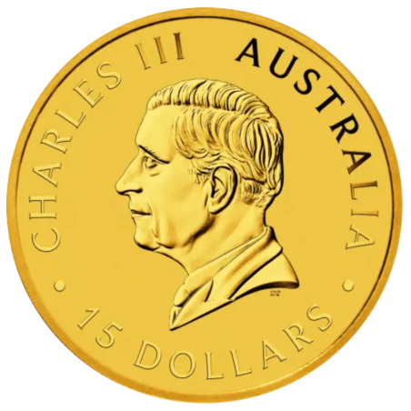 Złota moneta 1/10 uncji Australijski Kangur 2025 r