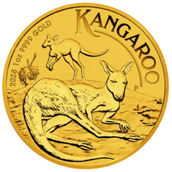 Złota moneta 1 uncja Australijski Kangur 2025 r