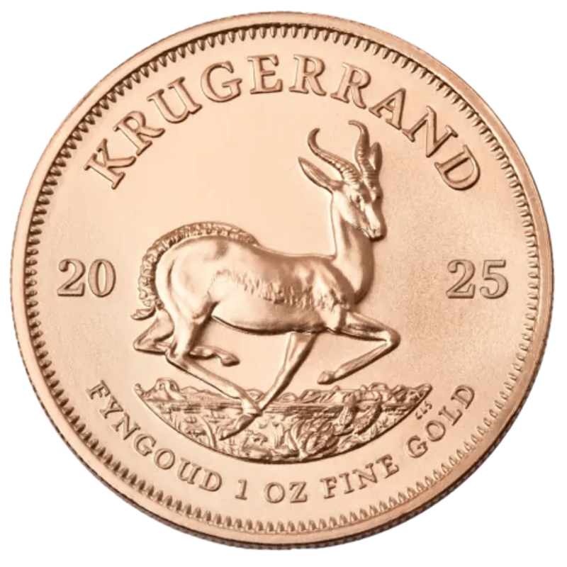 Złota moneta 1 uncja Krugerrand 2025 r Złota moneta 1 uncja Krugerrand 2025 r