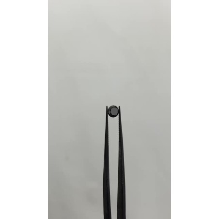 Diament o barwie fantazyjne szlif okrągły, 0.57ct, VVS2, Fancy Black, GIA 1498922436