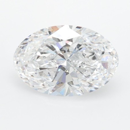 Diament laboratoryjny bezbarwny szlif owalny, 1.51ct, VVS1, D, IGI LG700512581