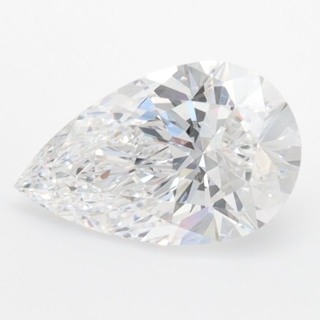 Diament laboratoryjny bezbarwny szlif gruszkowy, 2.02ct, VVS2, D, IGI LG692560591