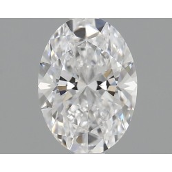 Diament laboratoryjny bezbarwny szlif owalny, 1.07ct, IF, D, IGI LG700515144