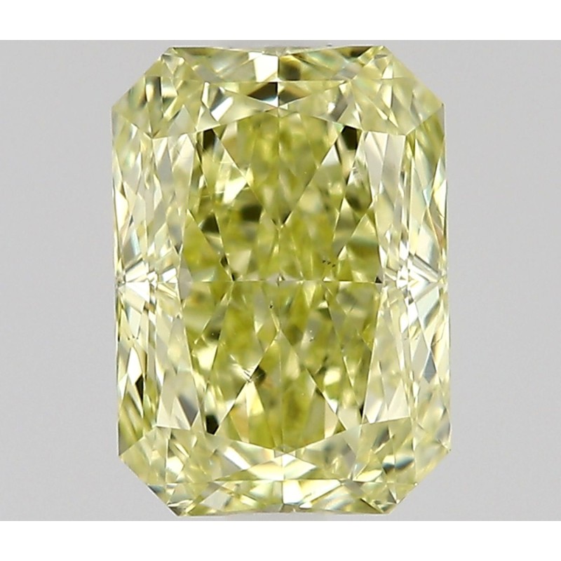 Diament o barwie fantazyjnej radiant, 0.62ct, SI1, Fancy Yellow, GIA 5523552633