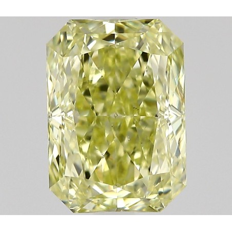 Diament o barwie fantazyjnej radiant, 0.62ct, SI1, Fancy Yellow, GIA 5523552633