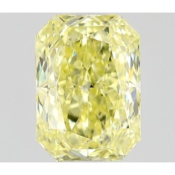 Diament o barwie fantazyjnej radiant, 0.57ct, VS1, Fancy Yellow, GIA 7528696528