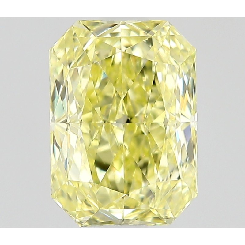 Diament o barwie fantazyjnej radiant, 0.57ct, VS1, Fancy Yellow, GIA 7528696528 Diament o barwie fantazyjnej radiant, 0.57ct, VS1, Fancy Yellow, GIA 7528696528