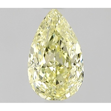 Diament o barwie fantazyjnej szlif gruszkowy, 0.5ct, VS2, Fancy Yellow, GIA 6531176724