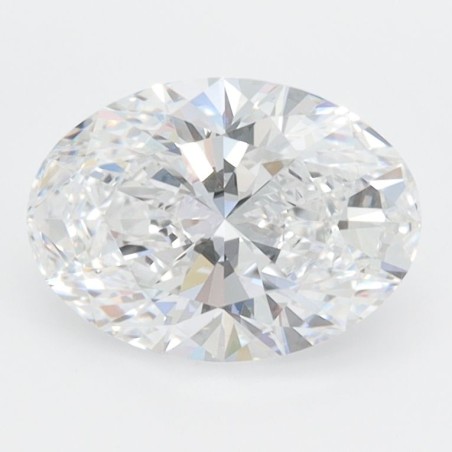 Diament laboratoryjny bezbarwny szlif owalny, 1.56ct, VVS2, D, IGI LG654405797