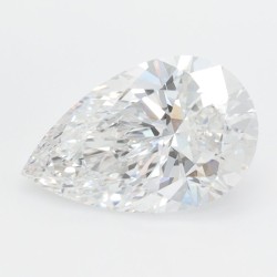 Diament laboratoryjny bezbarwny szlif gruszkowy, 1.47ct, VVS1, D, IGI LG654485436