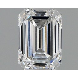 Diament laboratoryjny bezbarwny szlif szmaragdowy, 1.09ct, VVS2, D, IGI LG737537156