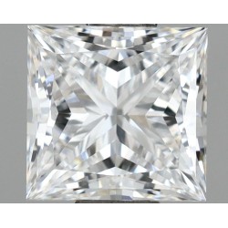 Diament laboratoryjny bezbarwny szlif princess, 1.13ct, VVS2, D, IGI LG726574768