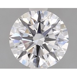 Diament laboratoryjny bezbarwny szlif okrągły, 1.1ct, VVS2, D, IGI LG654420314