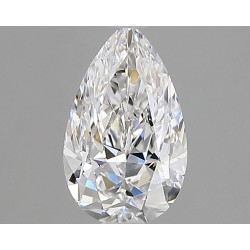 Diament laboratoryjny bezbarwny szlif gruszkowy, 1.08ct, VVS2, D, IGI LG719508430