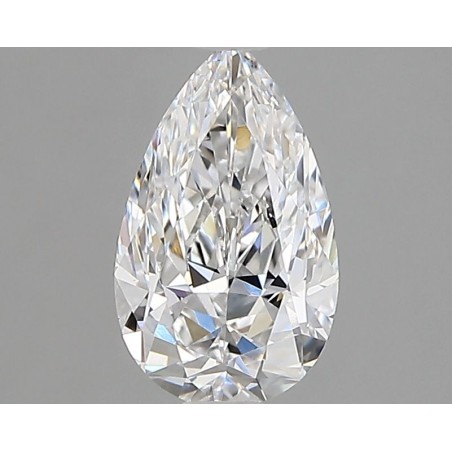 Diament laboratoryjny bezbarwny szlif gruszkowy, 1.08ct, VVS2, D, IGI LG719508430