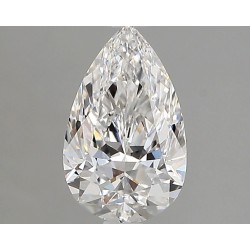 Diament laboratoryjny bezbarwny szlif gruszkowy, 1.08ct, VVS2, D, IGI LG717504256