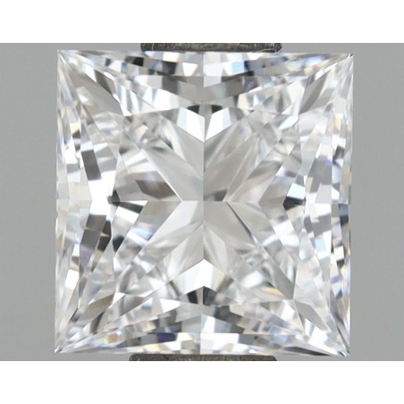 Diament laboratoryjny bezbarwny szlif princess, 1.1ct, VVS1, D, IGI LG732562536