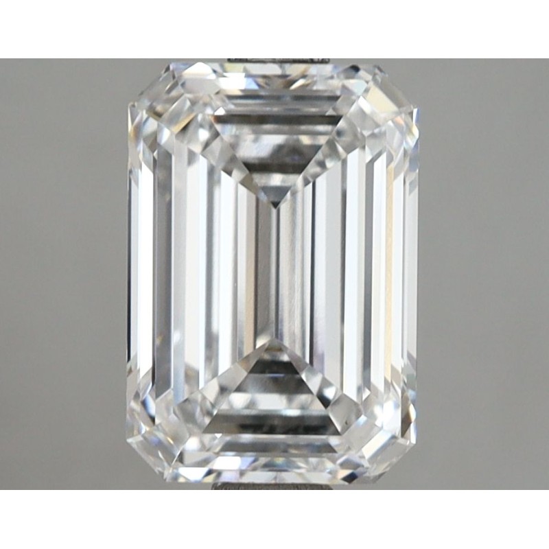 Diament laboratoryjny bezbarwny szlif szmaragdowy, 2.6ct, VVS1, D, IGI LG731502838