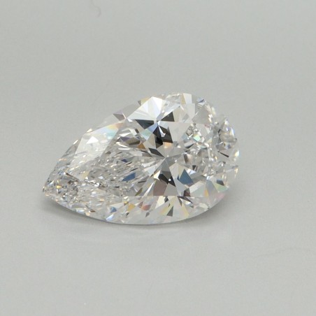 Diament laboratoryjny bezbarwny szlif gruszkowy, 1.54ct, VVS2, D, IGI LG694534471