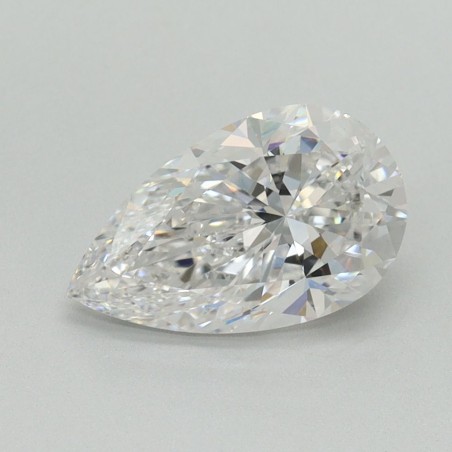 Diament laboratoryjny bezbarwny szlif gruszkowy, 1.54ct, VVS2, D, IGI LG693513298