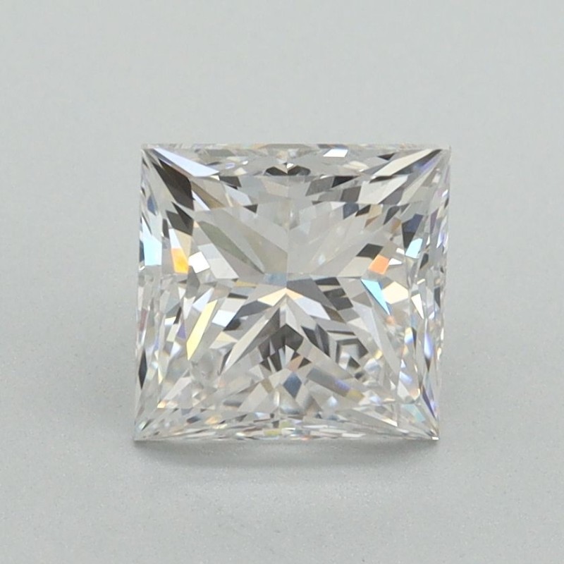 Diament laboratoryjny bezbarwny szlif princess, 1.54ct, VVS2, D, IGI LG692534261