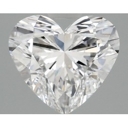Diament laboratoryjny bezbarwny serce, 2.06ct, VVS2, E, IGI LG697516591
