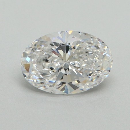 Diament laboratoryjny bezbarwny szlif owalny, 1.55ct, VVS2, D, IGI LG693512654