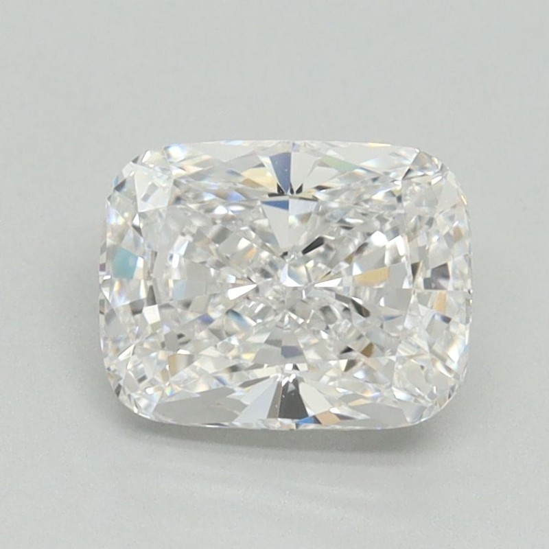 Diament laboratoryjny bezbarwny szlif poduszkowy brylantowy, 1.54ct, VVS2, D, IGI LG645454889