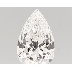 Diament laboratoryjny bezbarwny szlif gruszkowy, 1.08ct, VVS2, D, IGI LG694534341
