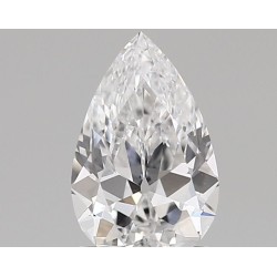 Diament laboratoryjny bezbarwny szlif gruszkowy, 1.08ct, VVS2, D, IGI LG670408016