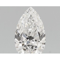 Diament laboratoryjny bezbarwny szlif gruszkowy, 1.08ct, VVS2, D, IGI LG669481419