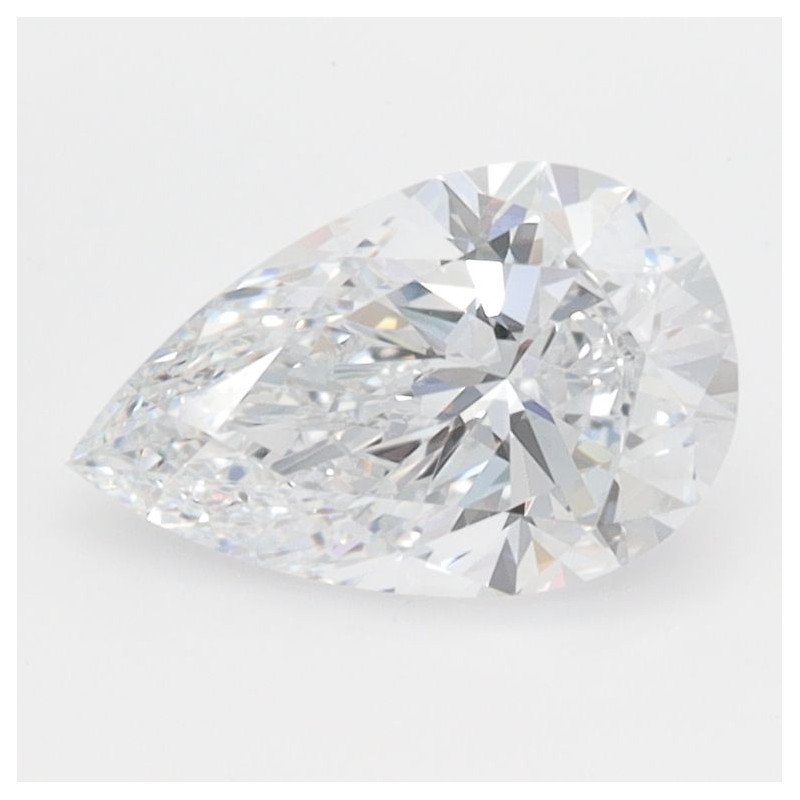 Diament laboratoryjny bezbarwny szlif gruszkowy, 1.21ct, VVS2, D, IGI LG654485518