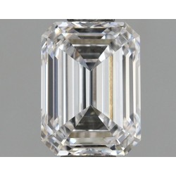 Diament laboratoryjny bezbarwny szlif szmaragdowy, 1.03ct, VVS1, D, IGI LG732562612