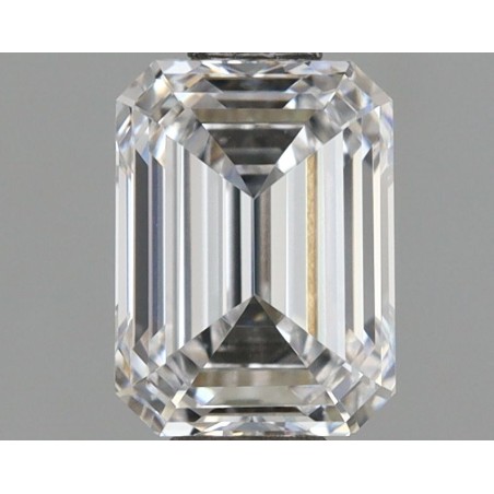 Diament laboratoryjny bezbarwny szlif szmaragdowy, 1.03ct, VVS1, D, IGI LG732562612