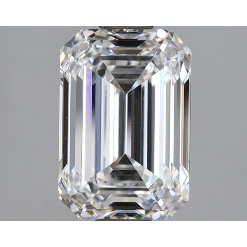 Diament laboratoryjny bezbarwny szlif szmaragdowy, 2.65ct, VVS1, D, IGI LG733531608
