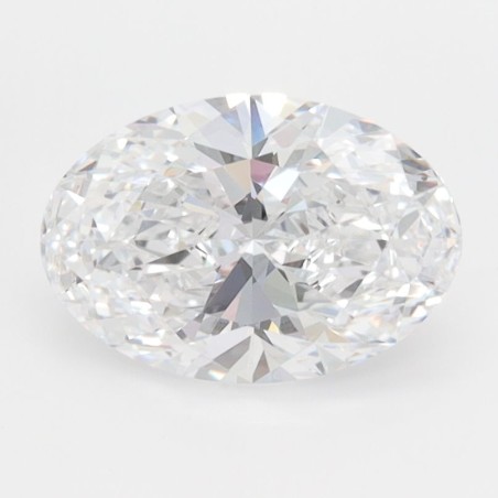Diament laboratoryjny bezbarwny szlif owalny, 1.51ct, VVS1, D, IGI LG654405754
