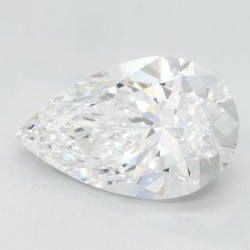 Diament laboratoryjny bezbarwny szlif gruszkowy, 2.08ct, VVS1, D, IGI LG628445912