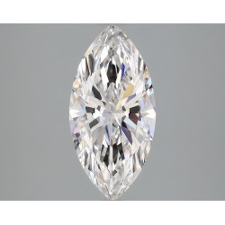 Diament laboratoryjny bezbarwny markiza, 2.04ct, VVS2, D, IGI LG666430289