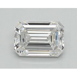 Diament laboratoryjny bezbarwny szlif szmaragdowy, 0.99ct, VVS2, E, IGI LG677564824
