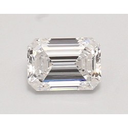 Diament laboratoryjny bezbarwny szlif szmaragdowy, 0.99ct, VVS2, D, IGI LG735508319