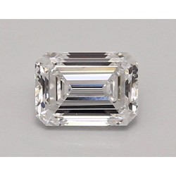 Diament laboratoryjny bezbarwny szlif szmaragdowy, 0.99ct, VVS1, D, IGI LG734541816