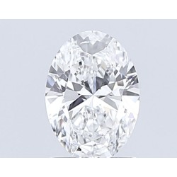 Diament laboratoryjny bezbarwny szlif owalny, 1.04ct, VVS2, D, IGI LG646479558