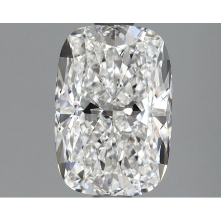 Diament laboratoryjny bezbarwny szlif poduszkowy brylantowy, 1.65ct, VVS2, E, IGI LG681529600