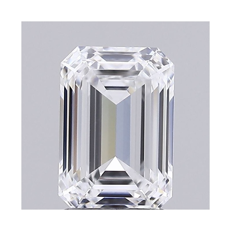 Diament laboratoryjny bezbarwny szlif szmaragdowy, 1.62ct, VVS2, D, IGI LG735588651