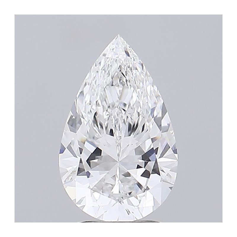Diament laboratoryjny bezbarwny szlif gruszkowy, 2.56ct, VVS2, D, IGI LG739503026