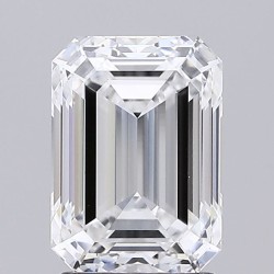 Diament laboratoryjny bezbarwny szlif szmaragdowy, 2.33ct, VVS2, D, IGI LG733562200