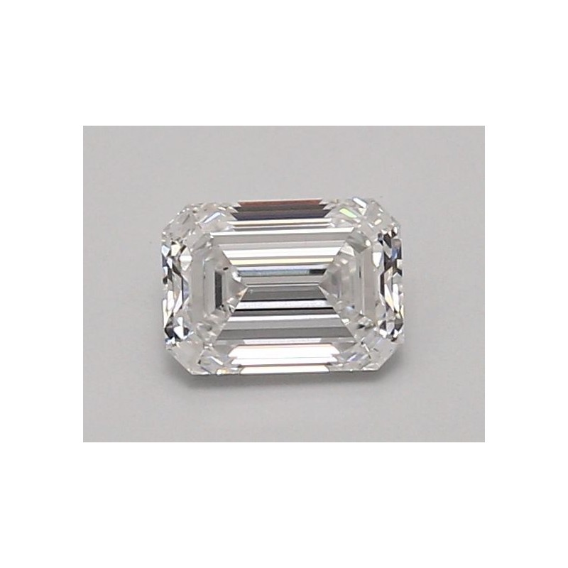 Diament laboratoryjny bezbarwny szlif szmaragdowy, 0.97ct, VVS2, D, IGI LG733532933