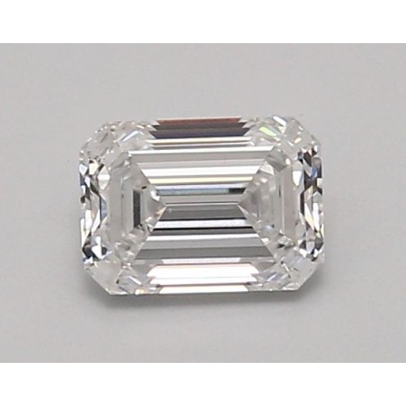 Diament laboratoryjny bezbarwny szlif szmaragdowy, 0.97ct, VVS2, D, IGI LG733532933