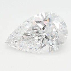 Diament laboratoryjny bezbarwny szlif gruszkowy, 2.02ct, VVS1, D, GIA 6505690804